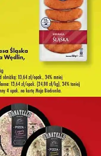 Biedronka Kiełbasa śląska Kraina Wędlin oferta