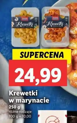 Lidl Krewetki gotowane w marynacie pikantnej Abramczyk oferta