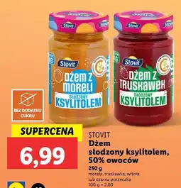 Lidl Dżem z moreli z ksylitolem Stovit oferta