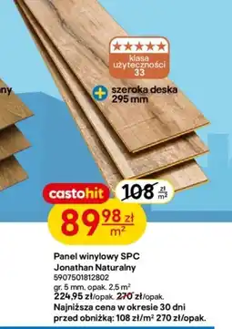 Castorama Panel winylowy SPC oferta