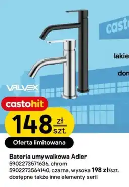 Castorama Bateria umywalkowa Valvex oferta