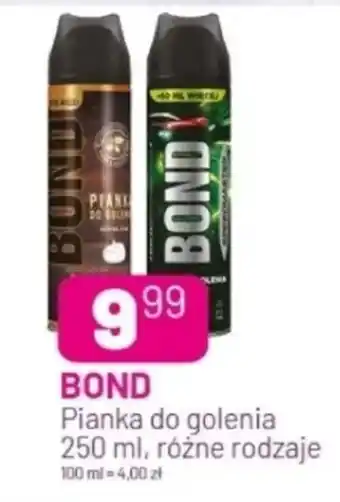 Koliber drogerie Pianka do golenia Bond oferta