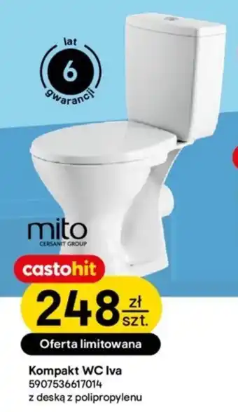 Castorama Kompakt wc Mito oferta