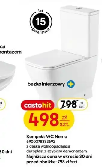 Castorama Kompakt wc oferta