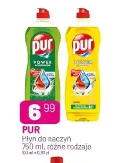 Koliber drogerie Płyn do naczyń Pur oferta