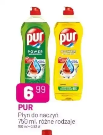 Koliber drogerie Płyn do naczyń Pur oferta