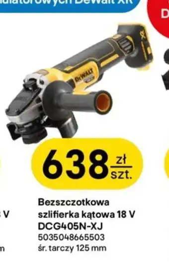 Castorama Szlifierka kątowa Dewalt oferta