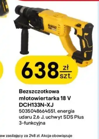 Castorama Młotowiertarka Dewalt oferta