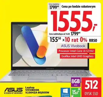 Media Expert Laptop ASUS oferta