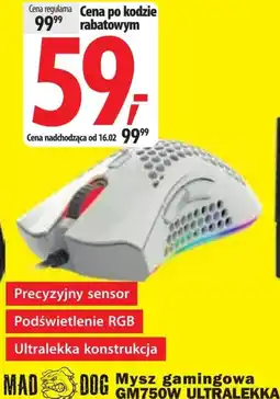 Media Expert Mysz gamingowa Mad Dog oferta