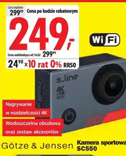 Media Expert Kamera sportowa Götze & Jensen oferta
