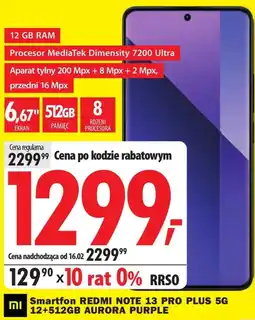 Media Expert Smartfon Redmi oferta