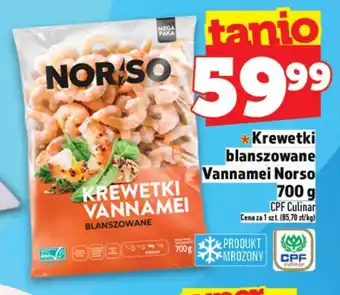 Topaz Blanszowane krewetki Vannamei oferta