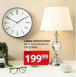 Black Red White L.STOŁOWA ETIEN 1XE27/60/IP20/CHROM/STOP METALI,SZKŁO,TKANINA/52,5X30X30CM [TB-7730-1] oferta