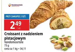 E.Leclerc Croissant z nadzieniem pistacjowym Vandemoortele oferta