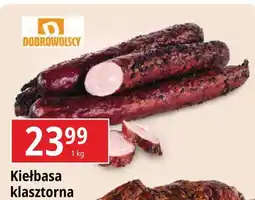 E.Leclerc Kiełbasa klasztorna Dobrowolscy oferta