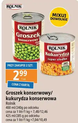 E.Leclerc Kukurydza super słodka Rolnik oferta
