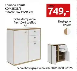 Black Red White Komoda Ronda oferta