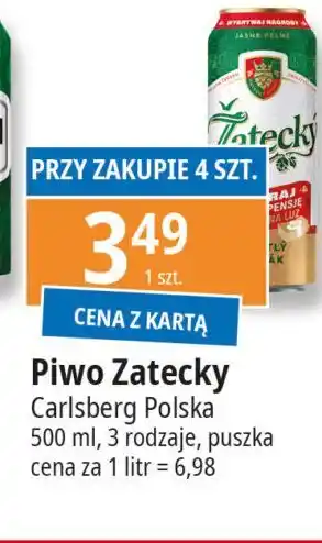 E.Leclerc Piwo Zatecky Svetly Lezak oferta