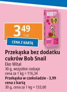 E.Leclerc Przekąska mango w mlecznej czekoladzie Bob Snail oferta