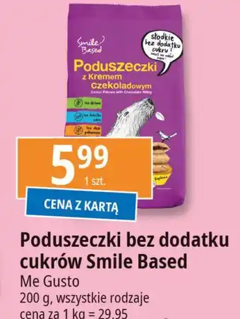 E.Leclerc Płatki poduszeczki z kremem czekoladowym Smile Based oferta