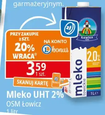 E.Leclerc Mleko 2 % Łowicz 1906 Łowickie oferta