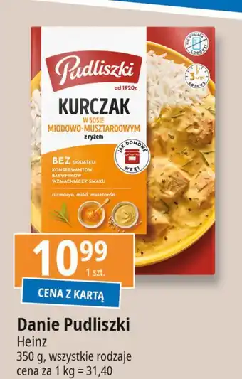 E.Leclerc Kurczak w sosie miodo-musztardowym z ryżem Pudliszki oferta