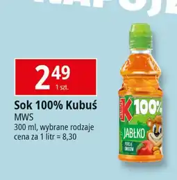 E.Leclerc Sok jabłkowy Kubuś 100% oferta