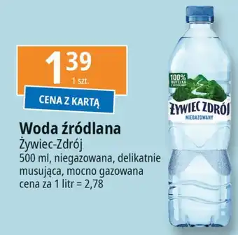 E.Leclerc Woda lekko gazowana Żywiec Zdrój Żywioł oferta