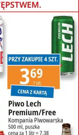 E.Leclerc Piwo Lech Free oferta