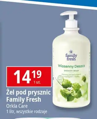 E.Leclerc Żel pod prysznic wiosenny deszcz Family Fresh oferta