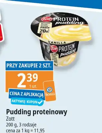 E.Leclerc Pudding wanilia Zott Protein oferta