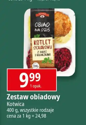 E.Leclerc Kotlet schabowy z puree i buraczkami Kotwica oferta