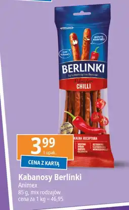 E.Leclerc Kabanosy pikantne chilli Morliny Berlinki oferta