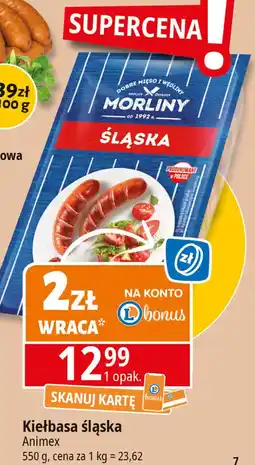 E.Leclerc Kiełbasa śląska Morliny oferta