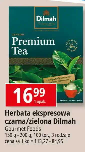 E.Leclerc Herbata pure green Dilmah Green Tea oferta