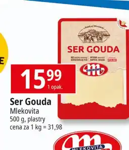 E.Leclerc Ser gouda Mlekovita Z Polskiej Mleczarni oferta