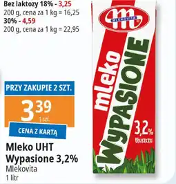 E.Leclerc Mleko 3.2% Mlekovita Wypasione oferta