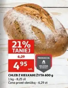 Auchan Chleb z kiełkami żyta oferta