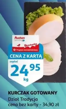 Auchan Kurczak gotowany oferta