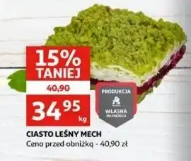 Auchan Ciasto leśny mech Auchan oferta