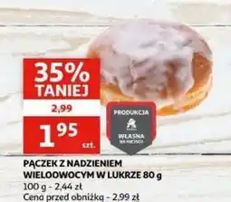Auchan Pączek wieloowocowy oferta