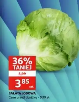 Auchan Sałata lodowa oferta