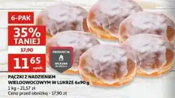 Auchan Pączki wieloowocowe w lukrze oferta