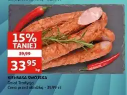 Auchan Kiełbasa swojska oferta