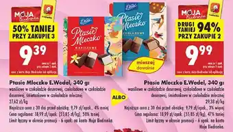 Biedronka Czekoladki śmietankowe E. Wedel Ptasie Mleczko oferta