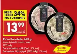 Biedronka Pizza z szynką i serem Donatello oferta