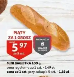 Auchan Mini bagietka oferta