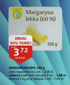 Auchan Margaryna lekka Podniesiony Kciuk oferta