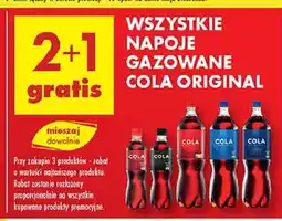 Biedronka Napój Cola Original Intense Zero oferta